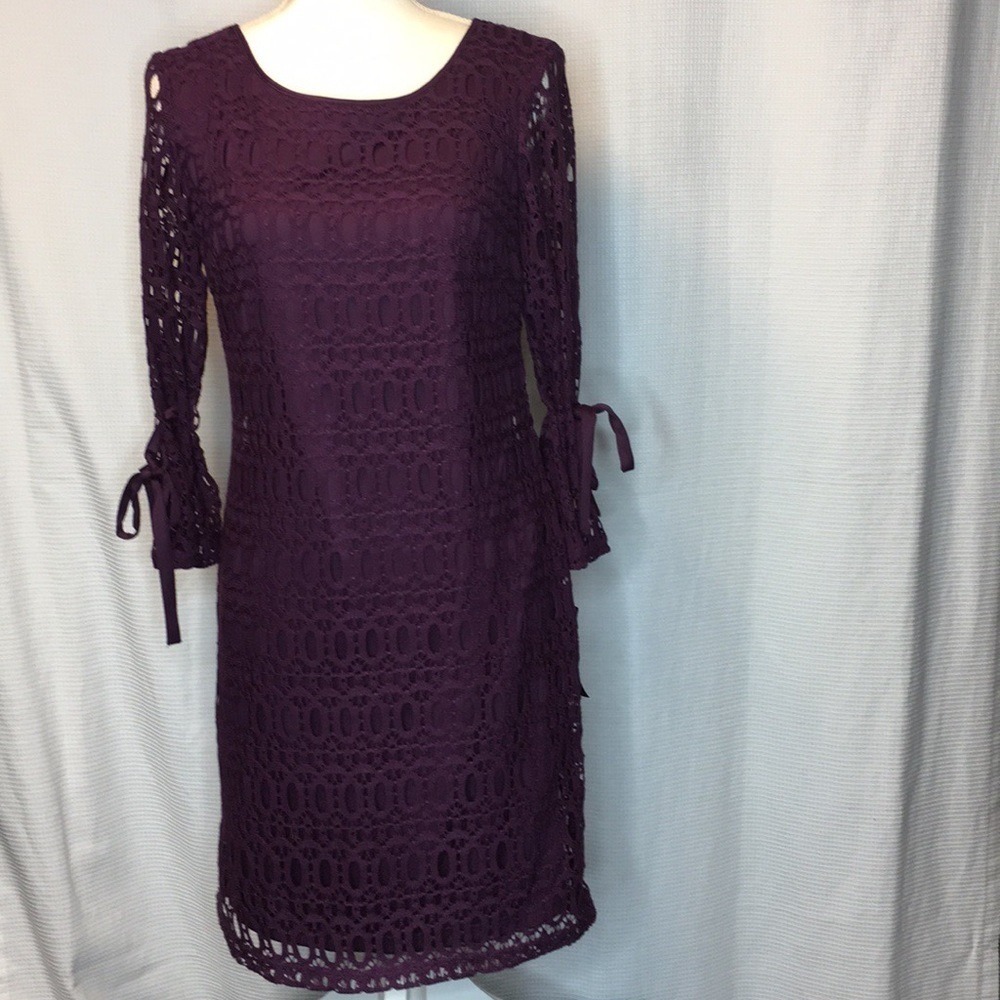 R&K purple dress NWT